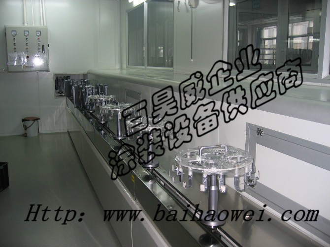 Spindle自动涂装线上件区